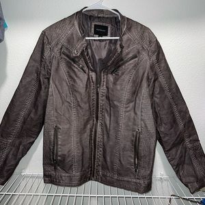 Leather jacket